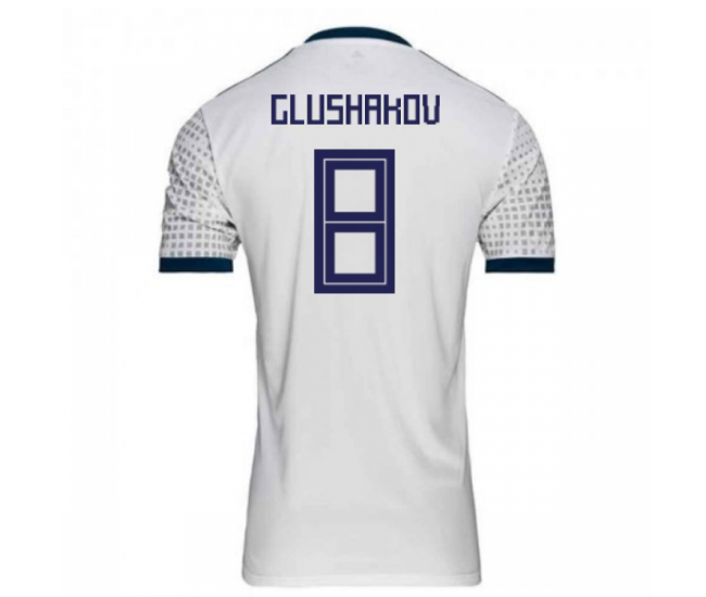 Russia 2018 Away Jersey (Glushakov 8)