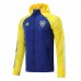 Boca Juniors All Weather Windrunner Jacket Blue 2020 2021