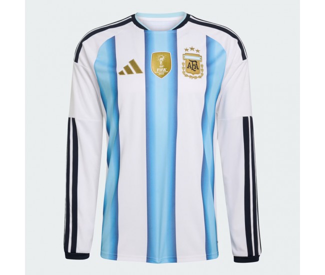 Argentina Mens Home Long Sleeve Jersey 2026