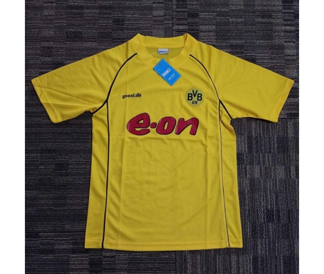 Borussia Dortmund Champions League Retro Jersey 2001-2002