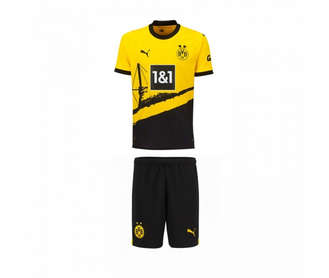 Borussia Dortmund Kids Home Kit 2023-24