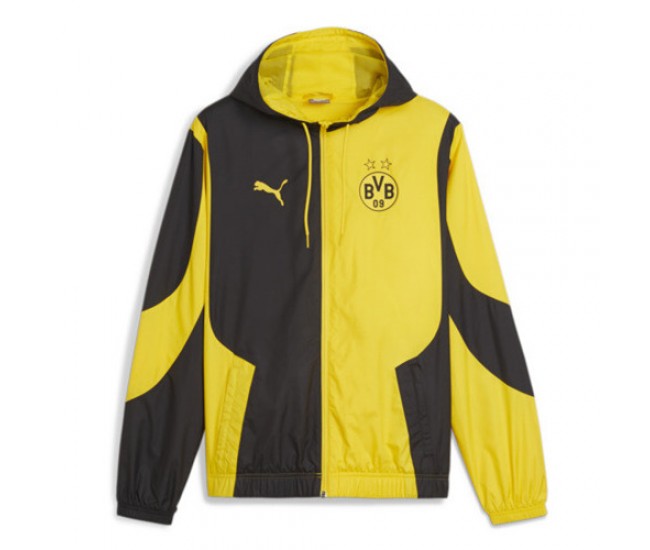 Borussia Dortmund Mens Pre-Match Windbreaker 24-25