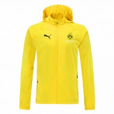 Bvb Borussia Dortmund Windbreaker Jacket Yellow 2021