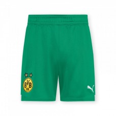 Borussia Dortmund Mens Green Goalkeeper Shorts 2022-23 Borussia Dortmund Mens Green Goalkeeper Shorts 2022-23