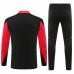 Bayern Munich Mens Black Training Technical Football Tracksuit 2024-25