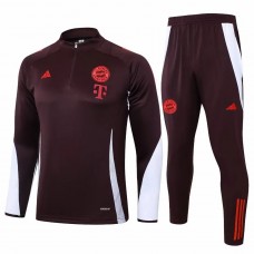 Bayern Munich Mens Team Line Training Technical Football Tracksuit 2024-25