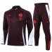 Bayern Munich Mens Team Line Training Technical Football Tracksuit 2024-25