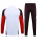 Bayern Munich Mens White Training Technical Football Tracksuit 2024-25