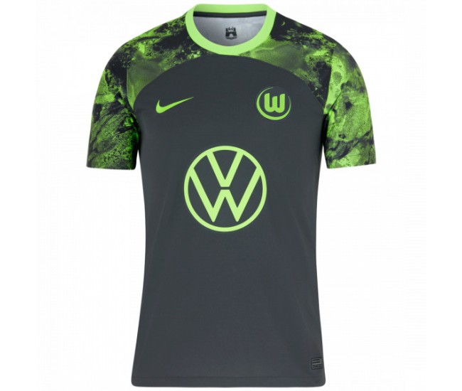VfL Wolfsburg Mens Away Jersey 2023-24