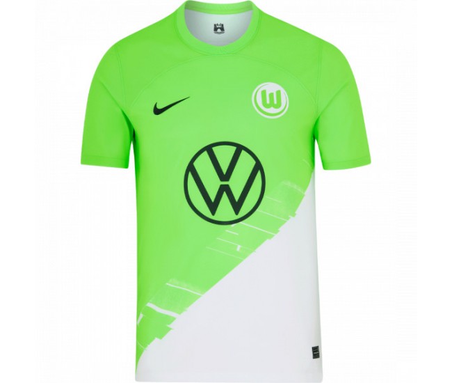 VfL Wolfsburg Mens Home Jersey 2023-24