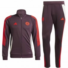 Bayern Munich Mens Bench Training Presentation Football Tracksuit 2024-25