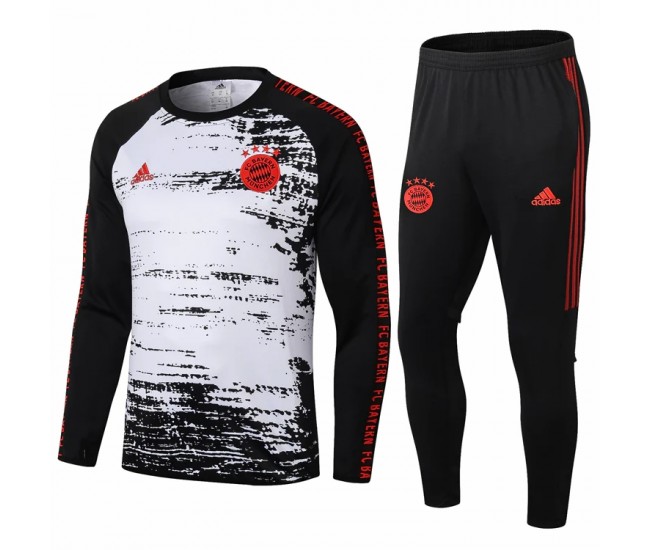 Bayern Munich Black Training Technical Football Tracksuit 2021