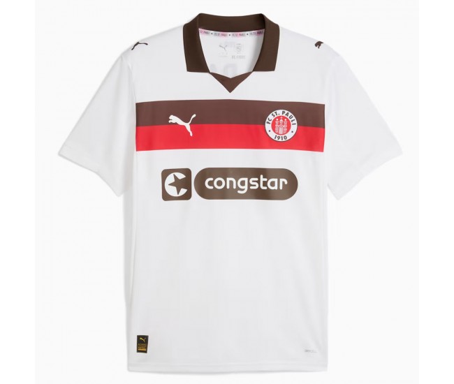 St Pauli Mens Away Jersey 25-26