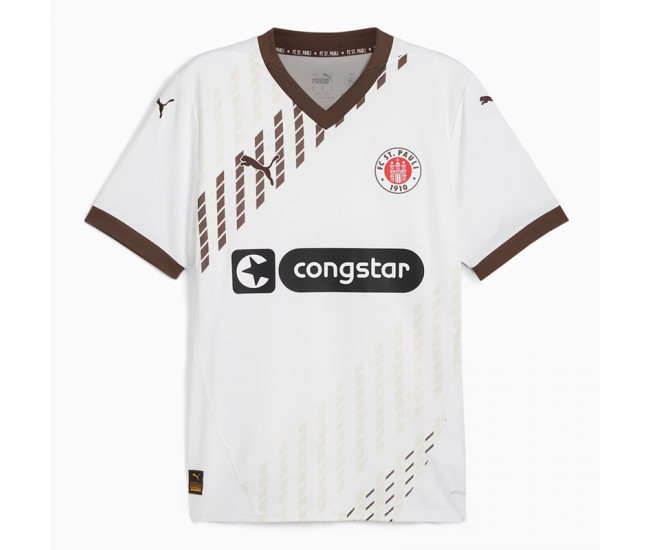St Pauli Mens Away Jersey 24-25