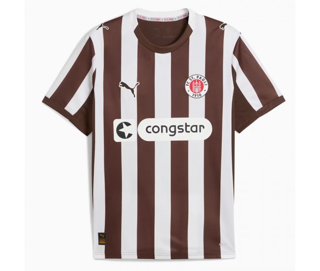 St Pauli Mens Home Jersey 25-26