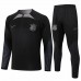 Corinthians Mens Black Training Technical Football Tracksuit 2024-25