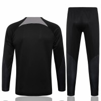 Corinthians Mens Black Training Technical Football Tracksuit 2024-25