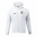 Corinthians Mens White Hooded Windrunner Jacket 24-25
