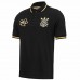 Corinthians Men's Retro Gold Polo Shirt 25-26