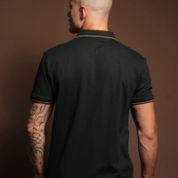 Corinthians Men's Retro Gold Polo Shirt 25-26
