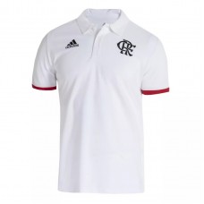 Flamengo 3S White Polo Shirt