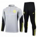 CR Flamengo Mens Gray Training Technical Football Tracksuit 2024-25