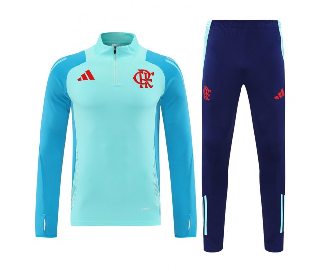 CR Flamengo Mens Training Technical Football Tracksuit 2024-25