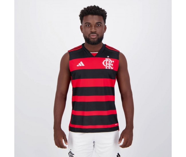 Flamengo Mens Home Sleeveless Jersey 2024-25