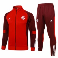 Internacional Mens Red Training Presentation Football Tracksuit 2024-25