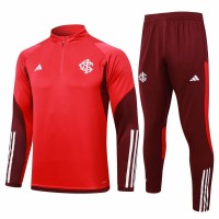 Internacional Mens Red Training Technical Football Tracksuit 2024-25