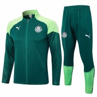 Palmeiras Mens Green Training Presentation Football Tracksuit 2024-25