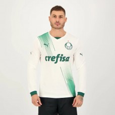Palmeiras Men's Long Sleeve Away Jersey 23-24 Palmeiras Men's Long Sleeve Away Jersey 23-24