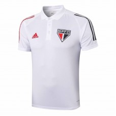São Paulo White Polo Shirt 2020 São Paulo White Polo Shirt 2020