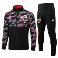 São Paulo Mens Presentation Training Football Tracksuit 2024-25