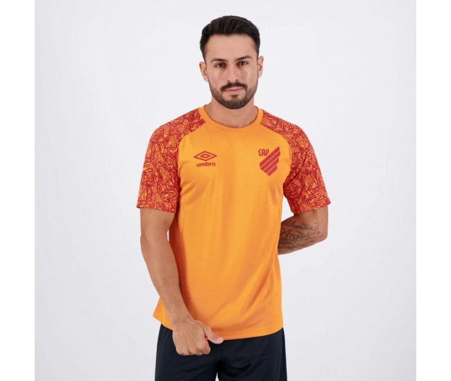 Athlético Paranaense 2024 Mens Goalkeeper Training Orange Jersey