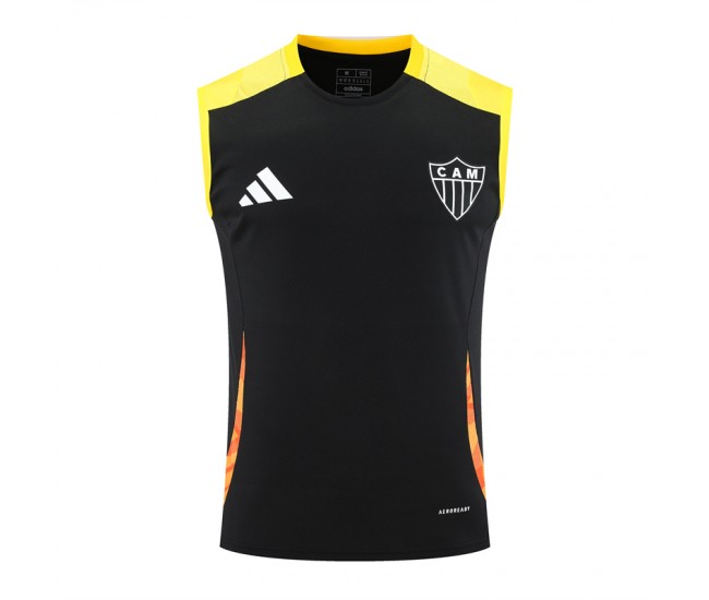 Atletico Mineiro Mens Black Training Sleeveless 25-26