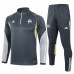 Atlético Mineiro Mens Dark Grey Training Technical Football Tracksuit 2024-25