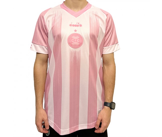 Coritiba Mens Pink Jersey 24-25