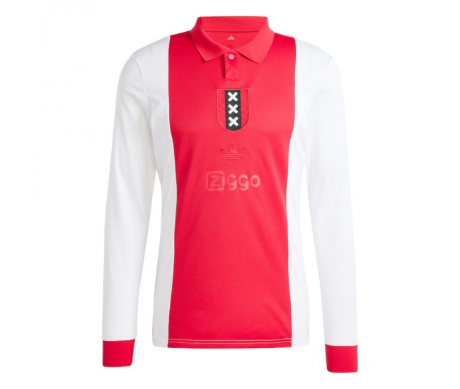 Ajax Mens 125th Anniversary Long Sleeve Jersey 24-25