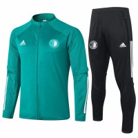 Feyenoord Training Presentation Soccer Tracksuit Green 2020 2021