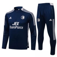 Feyenoord Navy Training Technical Football Tracksuit 2021-22