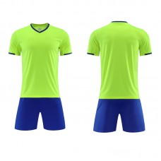 Women's Solid Color V Neck Football Kit