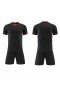 Men's Solid Color V Neck Football Kit