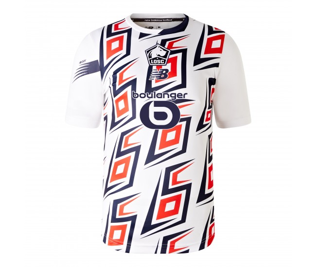 Lille OSC Men's Pre Match Jersey 2023-24