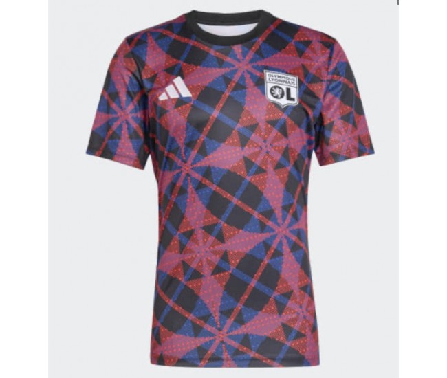 Olympique Lyonnais Men's Pre Match Jersey 25-26