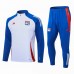 Olympique Lyonnais Mens White Training Technical Football Tracksuit 2024-25