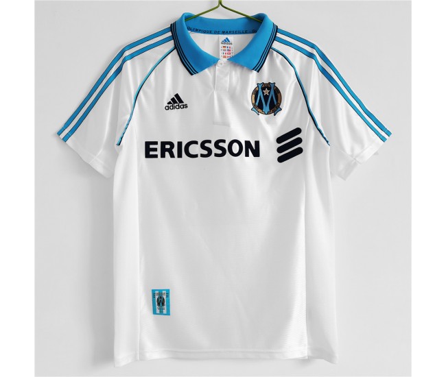 Olympique Marseille Home Retro Jersey 1998-1999