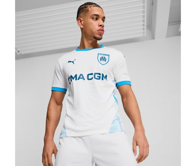 Olympique de Marseille Men's Home Authentic Jersey 24-25