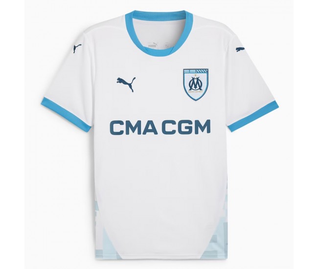 Olympique de Marseille Men's Home Jersey 24-25
