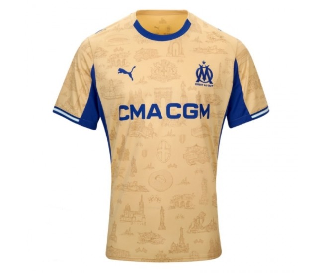 Olympique Marseille Mens Fourth Jersey 25-26